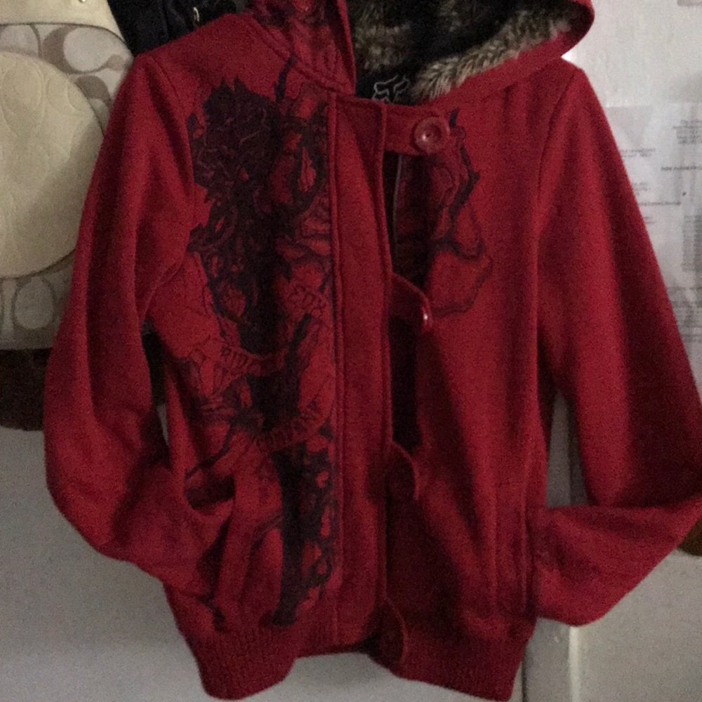 Fox riders company size medium juniors hoodie